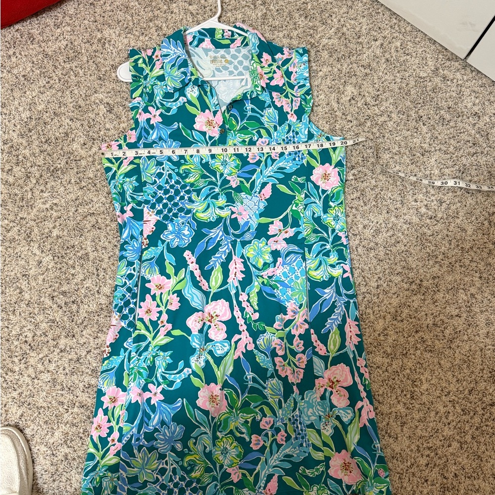 Lilly Pulitzer Luxletic UPF 50 Silvia Dress size XL - Picture 6 of 7